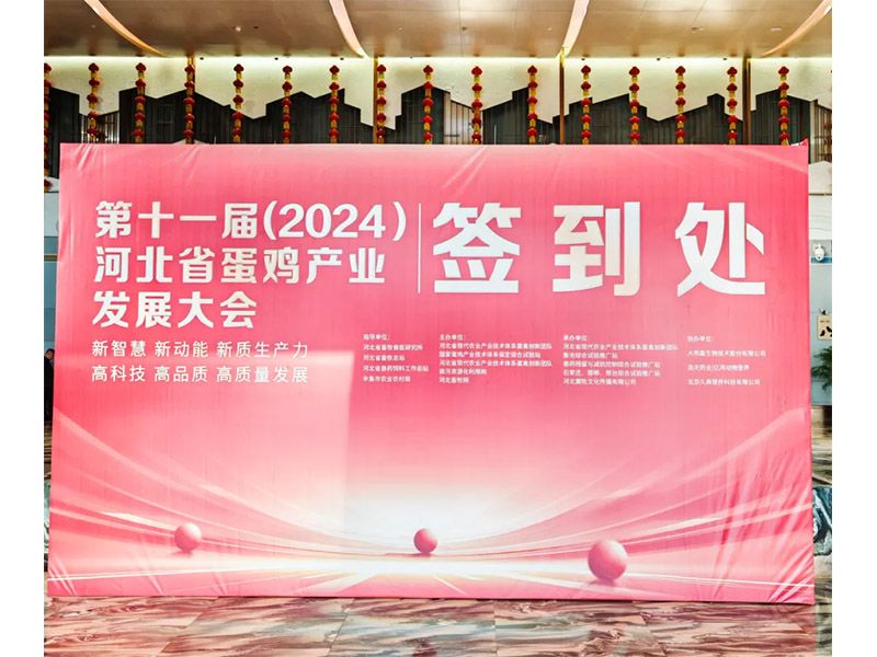 卓一牧業(yè)應邀出席第十一屆(2024)河北省蛋雞產(chǎn)業(yè)發(fā)展大會！