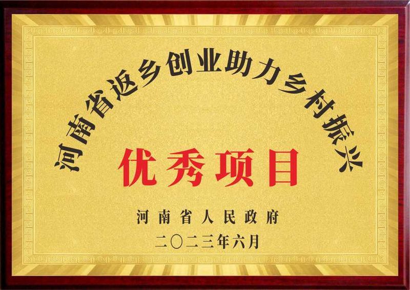 河南省返鄉(xiāng)創(chuàng)業(yè)助力鄉(xiāng)村振興優(yōu)秀項(xiàng)目